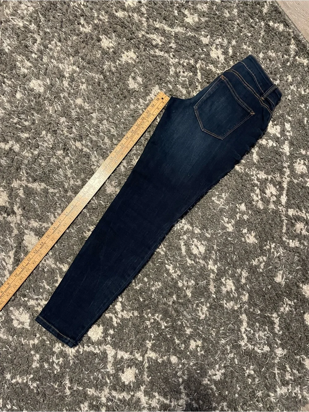 Maurices Dark Indigo Skinny Jeans